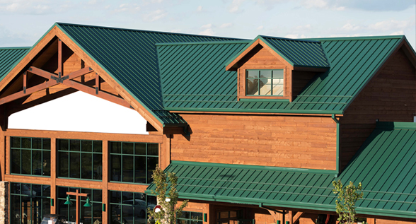 木屋自鎖扣金屬面闆